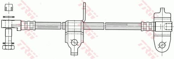 Brake Hose PHD953 - image 4