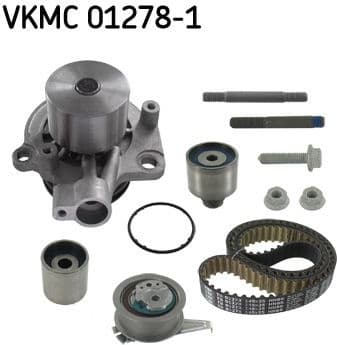Timing belt kit with water pump VKMC 01278-1