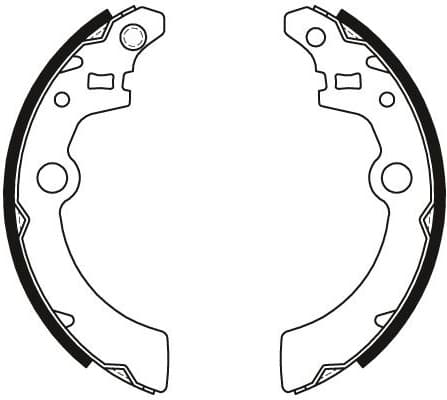 Brake Shoe Set GS8476 - image 4