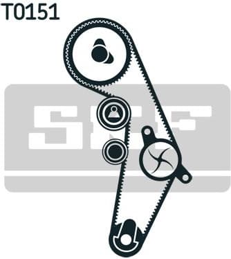 Timing belt kit VKMA01918 - image 2