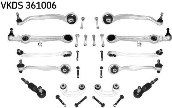 Control/Trailing Arm Kit, wheel suspension VKDS 361006 - image 2