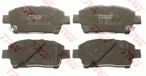 Brake Pad Set, disc brake COTEC GDB3242 - image 4