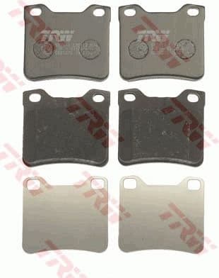 Brake Pad Set, disc brake COTEC GDB1276 - image 4
