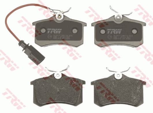 Brake pads rear, Top Quality GDB1415 - image 4
