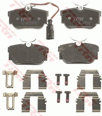 Brake Pad Set, disc brake COTEC GDB1369 - image 3