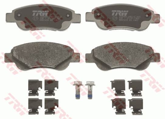 Brake Pad Set, disc brake COTEC GDB1633 - image 6