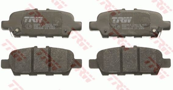 Brake Pad Set, disc brake COTEC GDB3508 - image 4