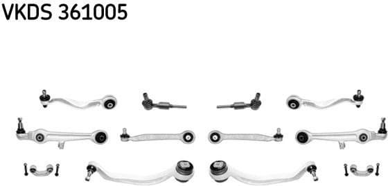 Control/Trailing Arm Kit, wheel suspension VKDS 361005 - image 2