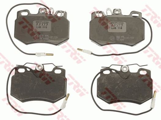 Brake Pad Set, disc brake COTEC GDB446 - image 4