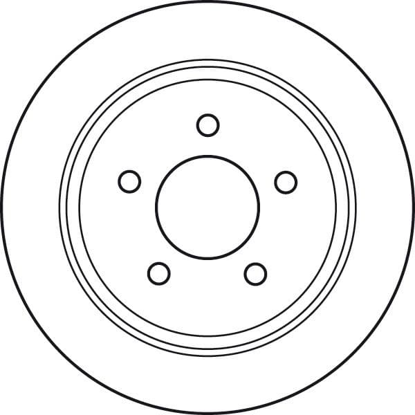 Brake Disc DF4878 - image 4