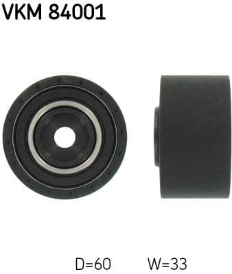 Deflection Pulley/Guide Pulley, timing belt VKM 84001 - image 2