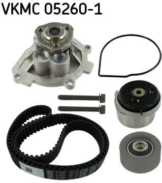 Water Pump & Timing Belt Kit VKMC052601 - image 3