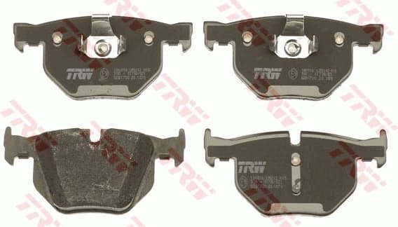 Brake pads rear, Top Quality GDB1730 - image 4