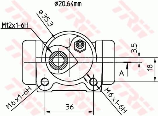 Wheel Brake Cylinder BWF168 - image 4