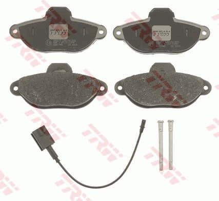 Brake Pad Set, disc brake COTEC GDB1745 - image 4
