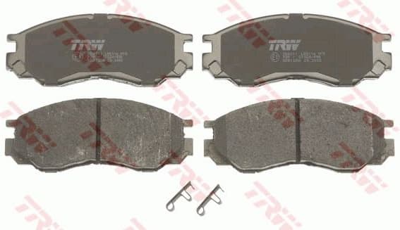 Brake Pad Set, disc brake COTEC GDB1286 - image 4
