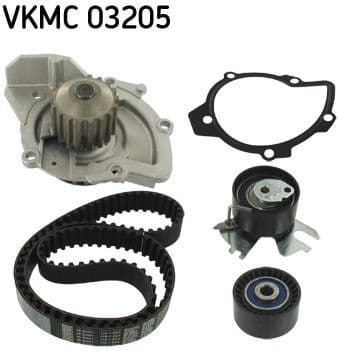 Timing belt kit with water pump VKMC 03205