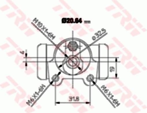 Wheel Brake Cylinder BWF252 - image 4