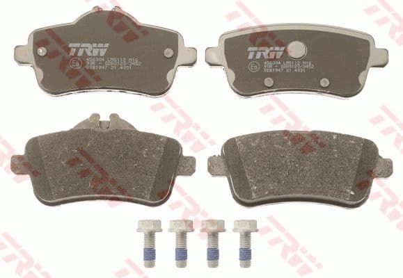 Brake pads rear, Top Quality GDB1947 - image 4