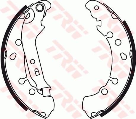 Brake Shoe Set GS8778 - image 5
