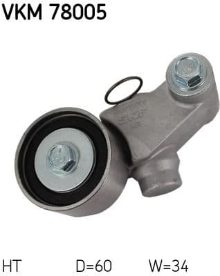 Tensioner Pulley, timing belt VKM 78005 - image 2