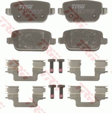 Brake Pad Set, disc brake COTEC GDB1708 - image 3