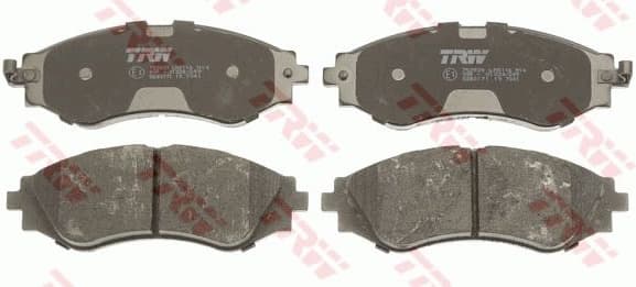 Brake Pad Set, disc brake COTEC GDB3171 - image 4