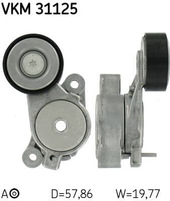 Tensioner belt VKM31125 - image 2