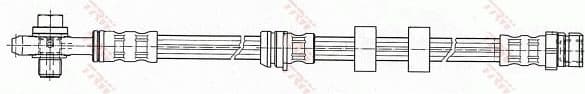 Brake Hose PHD503 - image 6