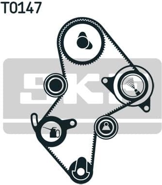 Timing belt kit VKMA06124 - image 2