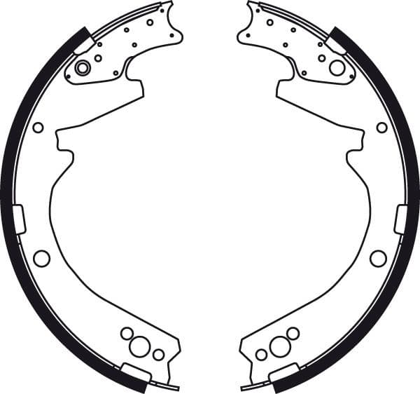 Brake Shoe Set GS8703 - image 4