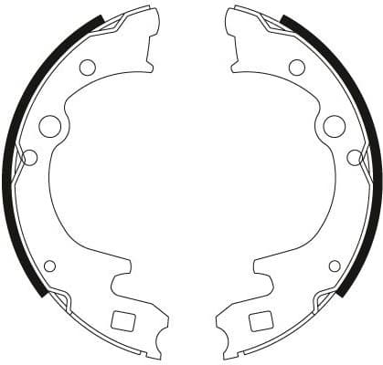 Brake Shoe Set GS8428 - image 4