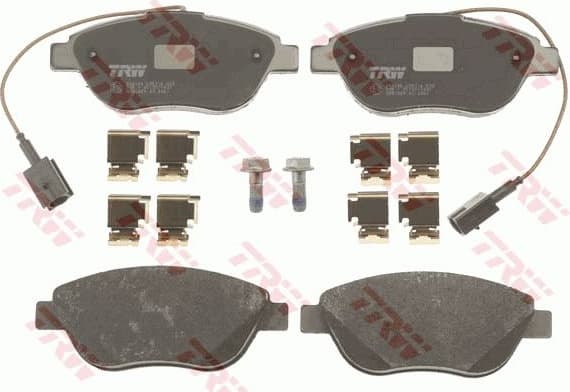 Brake Pad Set, disc brake COTEC GDB1829 - image 4