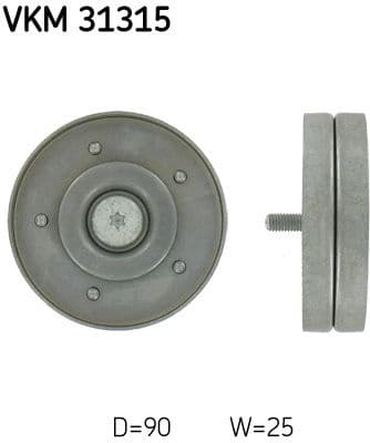 Tensioner belt VKM31315 - image 2