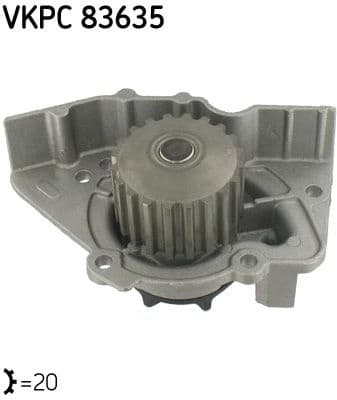 Water Pump, engine cooling VKPC 83635 - image 2