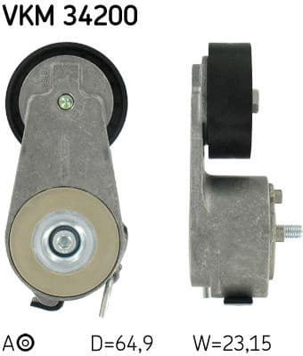 Tensioner belt VKM34200 - image 2