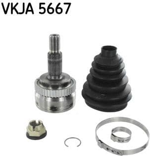 Joint Kit, drive shaft VKJA 5667 - image 2