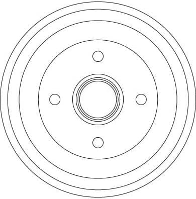 Brake Drum DB4308MR - image 4