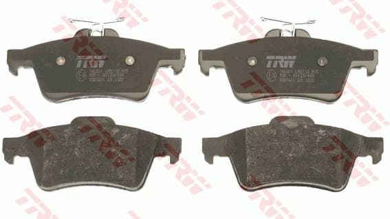 Brake pads rear, Top Quality GDB1621 - image 4
