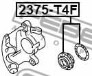 Repair Kit, brake caliper 2375-T4F - image 2