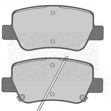 Brake Pad Set, disc brake 363916060686