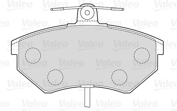 Brake Pad Set, disc brake ESSENTIAL 301484 - image 2