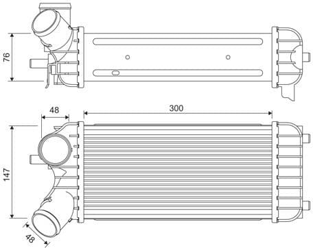 Charge Air Cooler 818365
