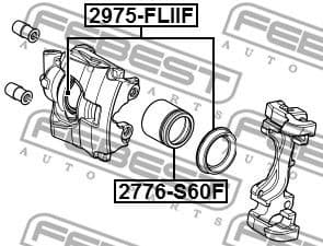 Repair Kit, brake caliper 2975-FLIIF - image 2