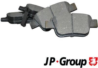 Brake Pad Set, disc brake JP 4863701410