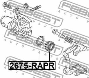 Repair Kit, brake caliper 2675-RAPR - image 2