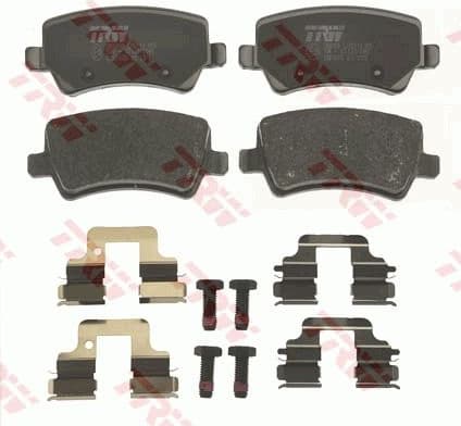 Brake pads rear, Top Quality GDB1685 - image 3