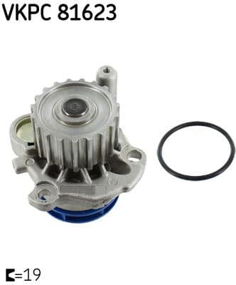 Water pump cooling system VKPC81623 - image 3