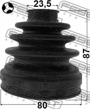 Bellow, drive shaft 0215-T30T - image 2
