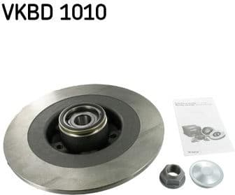 Brake disc with bearing, Top Quality VKBD1010 - image 3